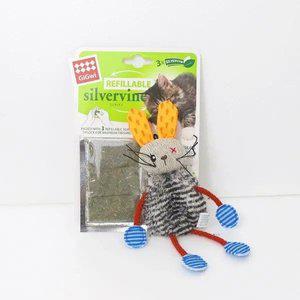 우기펫 기그위 강아지장난감 리필3입 실버바인 토끼 고양이장난감