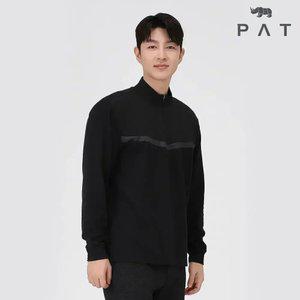 [PAT 남성] 우븐 퀼팅 목크넥 티셔츠_1I75401