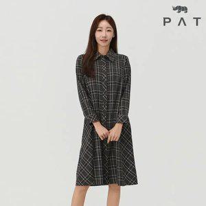 [PAT 여성] 풀오픈 체크 원피스_1J62801