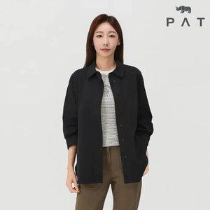 [PAT 여성] 화섬 중기장 루즈핏 셔츠_1J61534