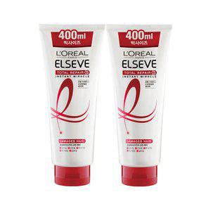 로레알파리 토탈리페어5 헤어팩 빅사이즈 400ml 2개