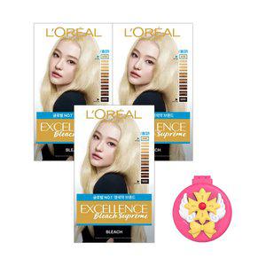 로레알파리 엑셀랑스 블리치(탈색제) 3개 + 네티 빗