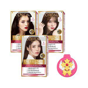 로레알파리 엑셀랑스 크림 염모제 3개 + 네티 빗