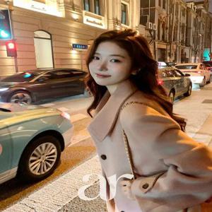 (MADE/울함유) 헤어리 벨티드 싱글 롱 코트 겨울코트 데일리룩 데이트룩 하객룩 연말룩