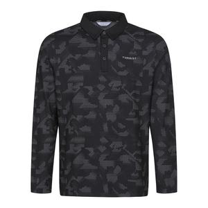 [톨비스트] (남성)전판 까모 패턴 폴로형 티셔츠_GADW0-MKL301_BK1