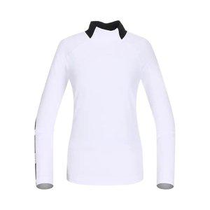 [톨비스트] (여성)사선 절개 변형 터틀넥 티셔츠_GACF9-WKL020_OW1