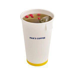 [빽다방] 포도열린 민트트리티(HOT)