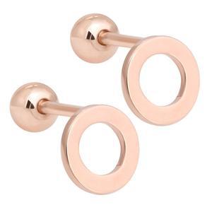 14K 골드핀 서클라인 심플 여자 데일리 피어싱 본품 하나더