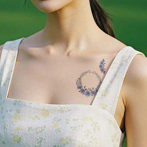 타투스티커 30종 10타입 헤나 페이스 문신 타투 얼굴에붙이는 판박이 레터링 스티커