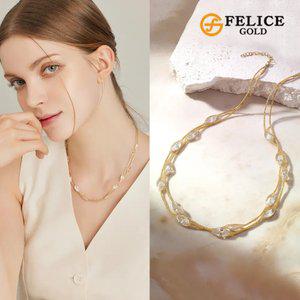 [이태리수입] 18K 루체 목걸이