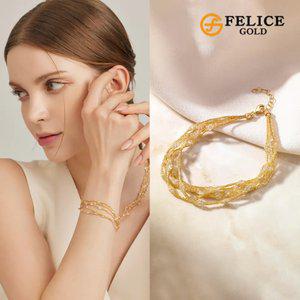 [이태리수입] 18K 라스텔라 팔찌