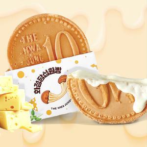 치즈 듬뿍! 화정당 경주 모짜렐라치즈 십원빵 120g x 6봉