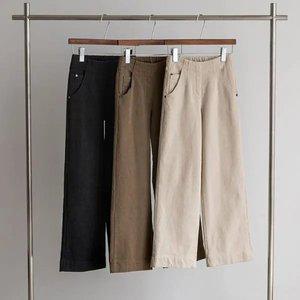 (안나앤모드) ketin 일자 기모 코튼팬츠[팬츠DPR11]