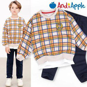 [앤디애플] 브리티쉬체크레이어드상하복