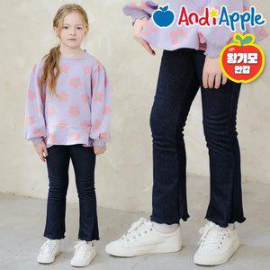 [앤디애플] NEW잇부츠컷사선지데님왕기모팬츠