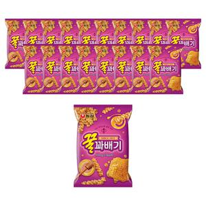 농심 꿀꽈배기, 90g, 20개