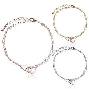 벨라 하트 레이어드 팔찌 BA0381