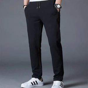 남성 데일리 기모 일자 트레이닝 팬츠 따뜻한 부드러운 남자 베이직 홈웨어 츄리닝