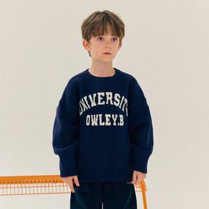 [타임한정]아이비리그스웨터(네이비)