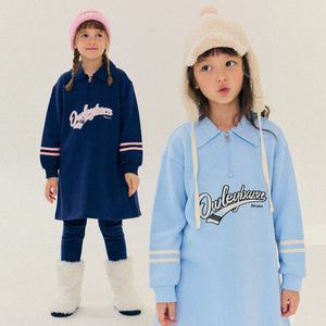 트랙카라겨울원피스(2color)