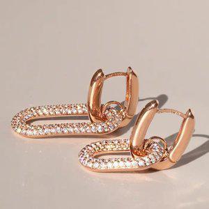 14K G.F 헤르디 원터치 링 귀걸이 EA2327