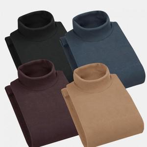 베이직 하프 목폴라 간절기 방한 방풍 항온 보온 목티 레이어드 반목 따뜻한 니트 티셔