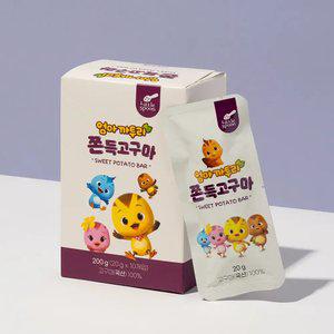 리틀스푼 엄마까투리 쫀득고구마( 1 BOX) 10개입