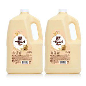 [내일도착]퐁퐁 주방세제 아침보리 용기형 3L 2개