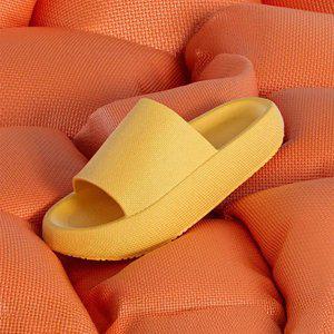 [1개+1개] 말랑 쿠션 슬리퍼 로우 하이 EVA 쿠션 미끄럼방지 사계절 사무실 거실화 2s