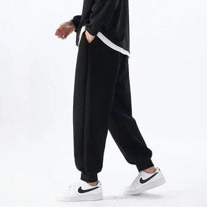 남녀공용 데일리 간절기 라이트 베이직 밴딩 바지 트렌디 심플 스포티 캐주얼 조거 팬