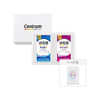 센트룸 맨&우먼 더블업 선물세트(맨 50정+우먼 50정), 1개+증정(센트룸 쇼핑백, 1개)