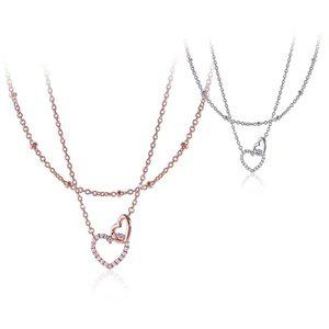 벨라 하트 레이어드 목걸이 NA0431