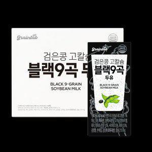 그레인랩 검은콩고칼슘 블랙9곡두유 190ml, 40개입, 1개