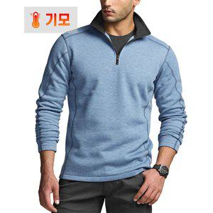 CQR 가을 플랫 락 쿼터 집업 맨투맨 기모 플리스 니트