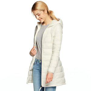 물세탁 가능 라이트 패딩 롱자켓 XKJ28