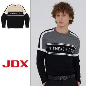 남성 블럭형 라운드 풀오버(X4SPU3352) 3종 택1