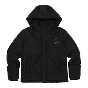 남성 후드 탈부착 다이아 퀼팅 다운(X4WDU4149BK)