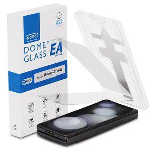 화이트스톤 돔 갤럭시 Z폴드5 EA 외부액정 강화 유리 보호 필름 케이스호환용 2매
