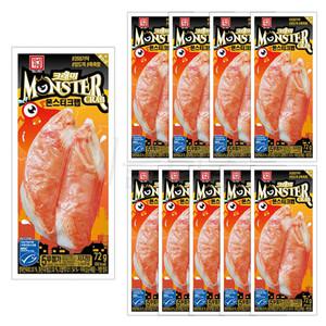 한성 몬스터크랩 72g x 10개