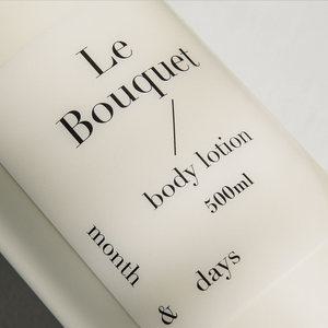 먼스앤데이즈 퍼퓸케어 르 부케(플로럴향) 바디로션 500ml