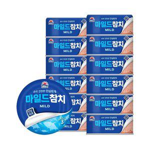 [내일도착]사조 안심따개 마일드참치100g*12개