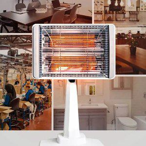 겨울 사무실 카페 야외 이동식 근적외선 카본 난방기 국산 히터 안전 전기 스토브 스탠