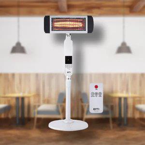 겨울 사무실 카페 야외 이동식 근적외선 히터 안전 전기 발난로 스토브 스탠드형