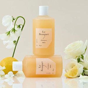 [1+1] 먼스앤데이즈 퍼퓸케어 샴푸 르 부케 플로럴향 300ml 2개