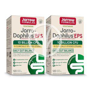 2개 자로우 EPS 유산균 프로바이오틱스 100억 CFU 120 베지캡슐 실온보관 장건강