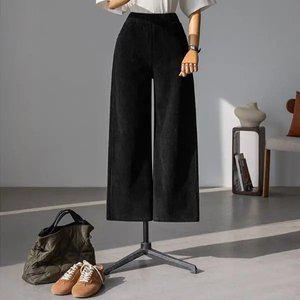 (안나앤플러스) 플루 코듀로이 기모 팬츠[팬츠EAJ3] 빅사이즈