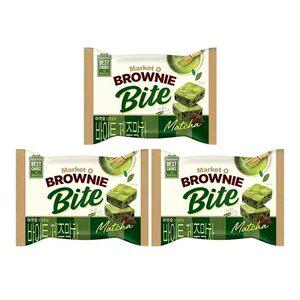오리온 마켓오 브라우니 바이트_제주말차 240g, 3개