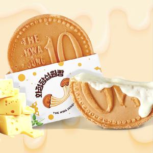 치즈 듬뿍! 화정당 경주 모짜렐라치즈 십원빵 120g x 3봉