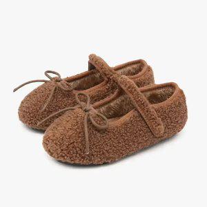 [키펀트] 코지 플리스 여아 털 구두