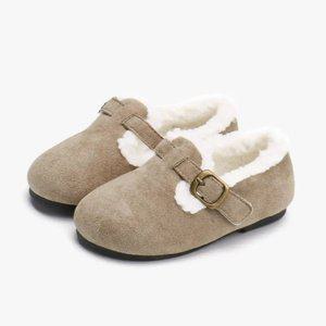 [키펀트] 베이직 스웨이드 아동 퍼 로퍼